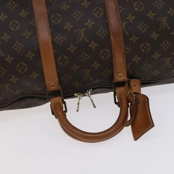 LOUIS VUITTON Monogram Keepall 55 Boston Bag - Picture 7 of 16